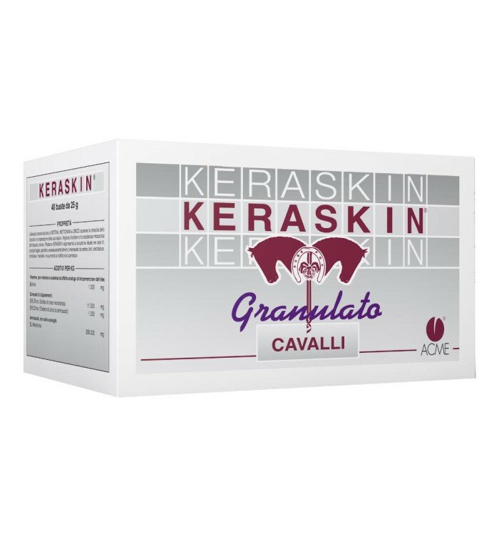 Keraskin Granulato Per Zoccoli Equini 40 Buste 25g-2