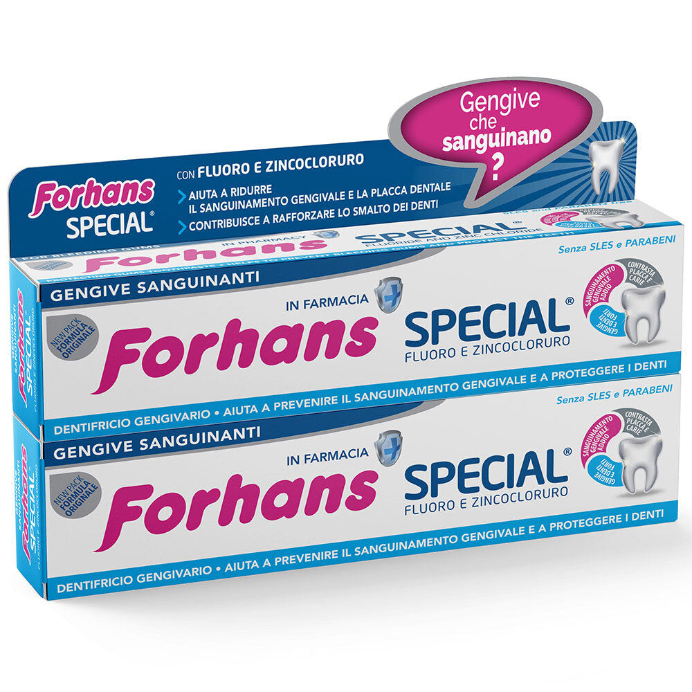 Forhans Special 2 dentifrici per denti e gengive-2