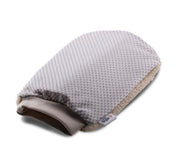 Isha Cosmetics guanto esfoliante per viso e corpo colore bianco 1 pezzo-1