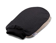 Isha Cosmetics guanto esfoliante per viso e corpo colore nero 1 pezzo-1