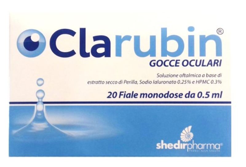 Clarubin gocce oculari 20 fiale monodose-1