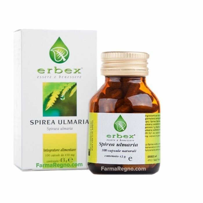 Erbex Spirea Ulmaria 100 Capsule-2