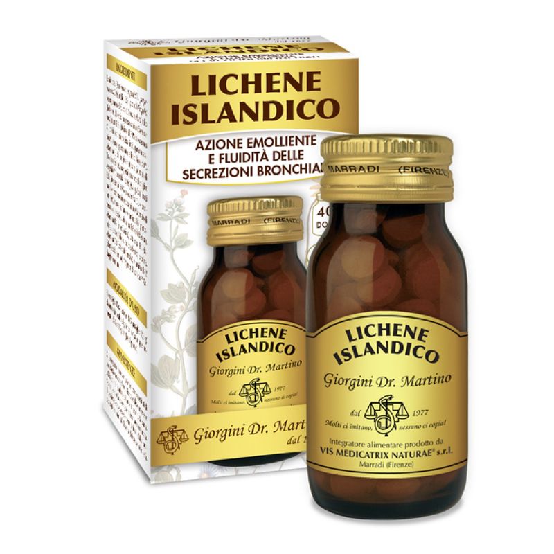 Dr.giorgini lichene islandico utile per le difese immunitarie 80 pastiglie-1