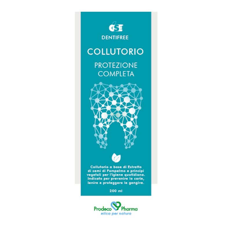 Gse DentiFree Collutorio Protezione completa 200ml-1