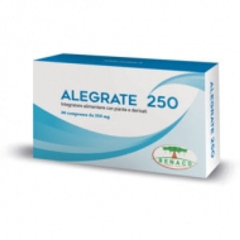 Renaco Alegrate 250 buonumore e controllo del peso 30 compresse-1