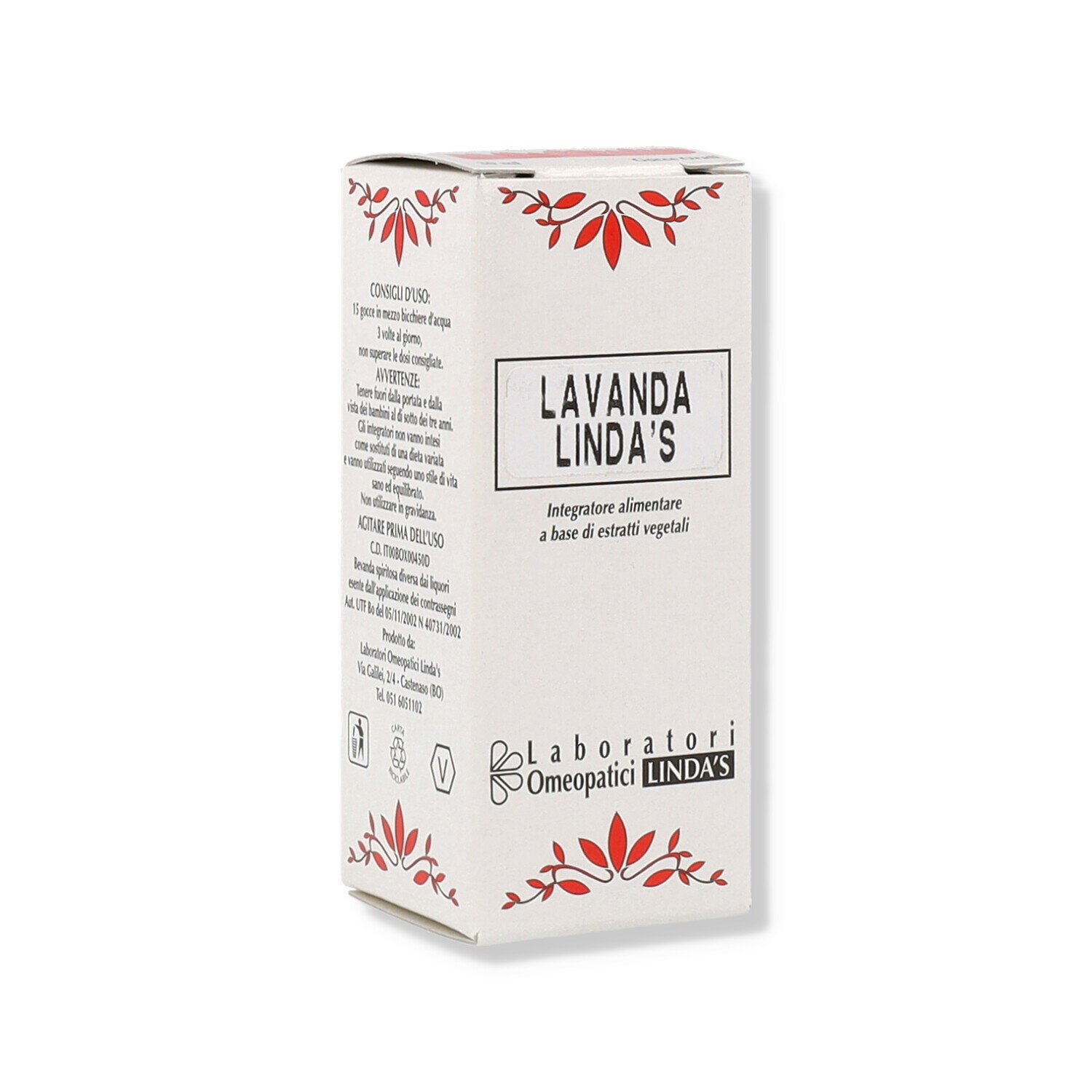Lindas Lavanda Integratore Alimentare Gocce 30ml-1