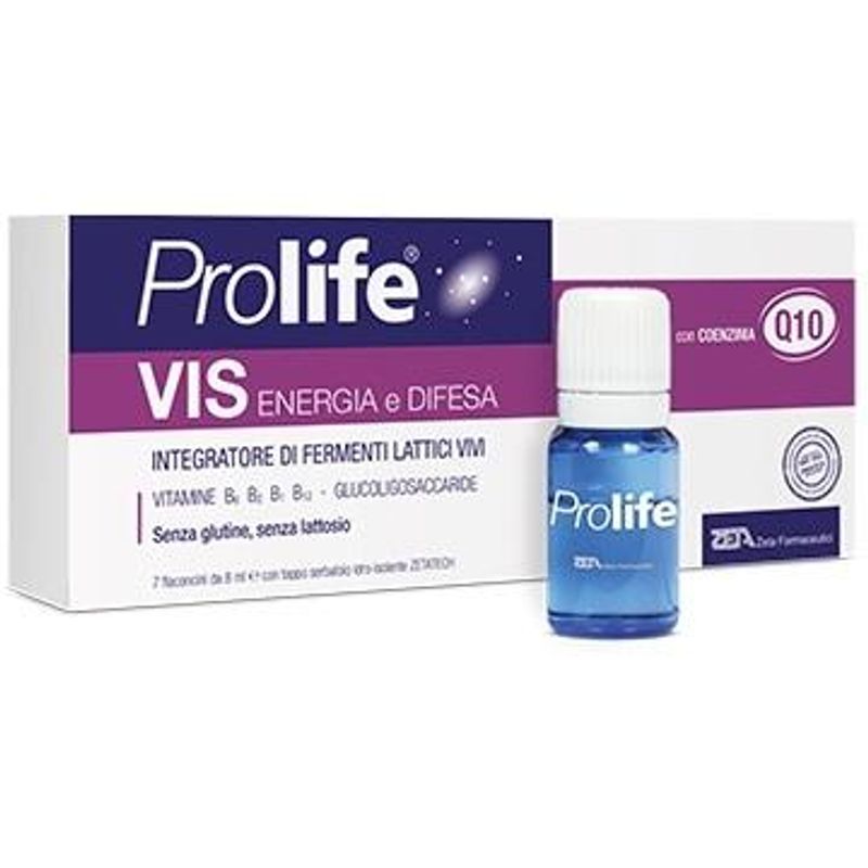 Prolife Vis Energia E Difesa integratore di fermenti lattici 7 flaconcini-1