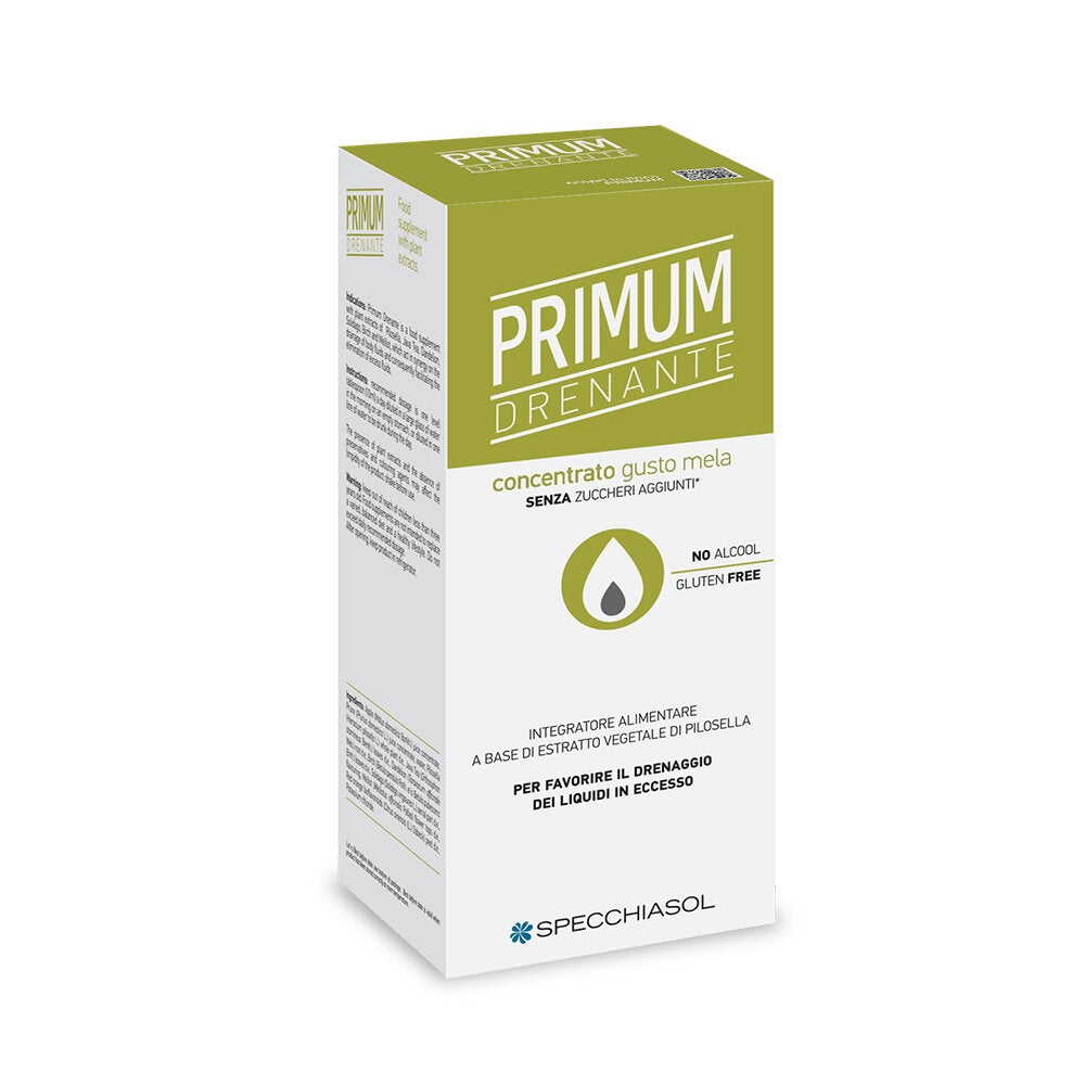 Specchiasol Primum Acquaretico sciroppo drenante concentrato gusto mela da 250ml-2