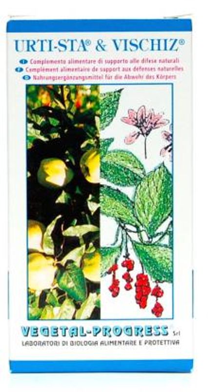 Vegetal Progress Urtista&Vischiz Per Le Naturali Difese Dell'organismo 80 Tavolette-1
