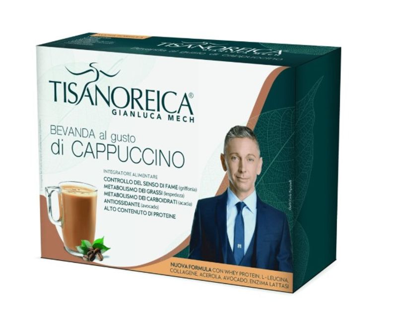 Tisanoreica bevanda al gusto di cappuccino 114g-1