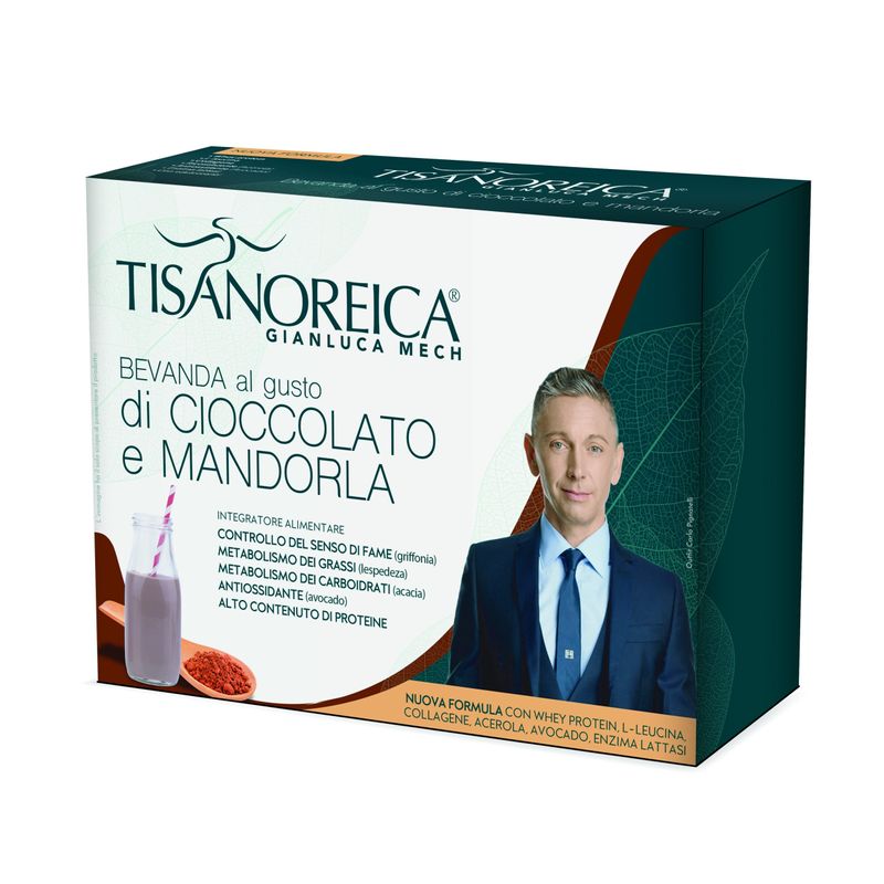 Tisanoreica bevanda al gusto di cioccolato e mandorla 120g-1