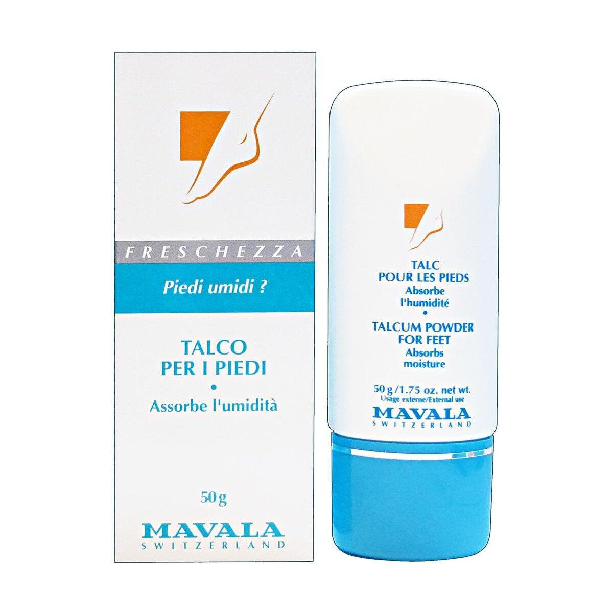 Mavala Talco Rinfrescante Per Piedi 50g-2