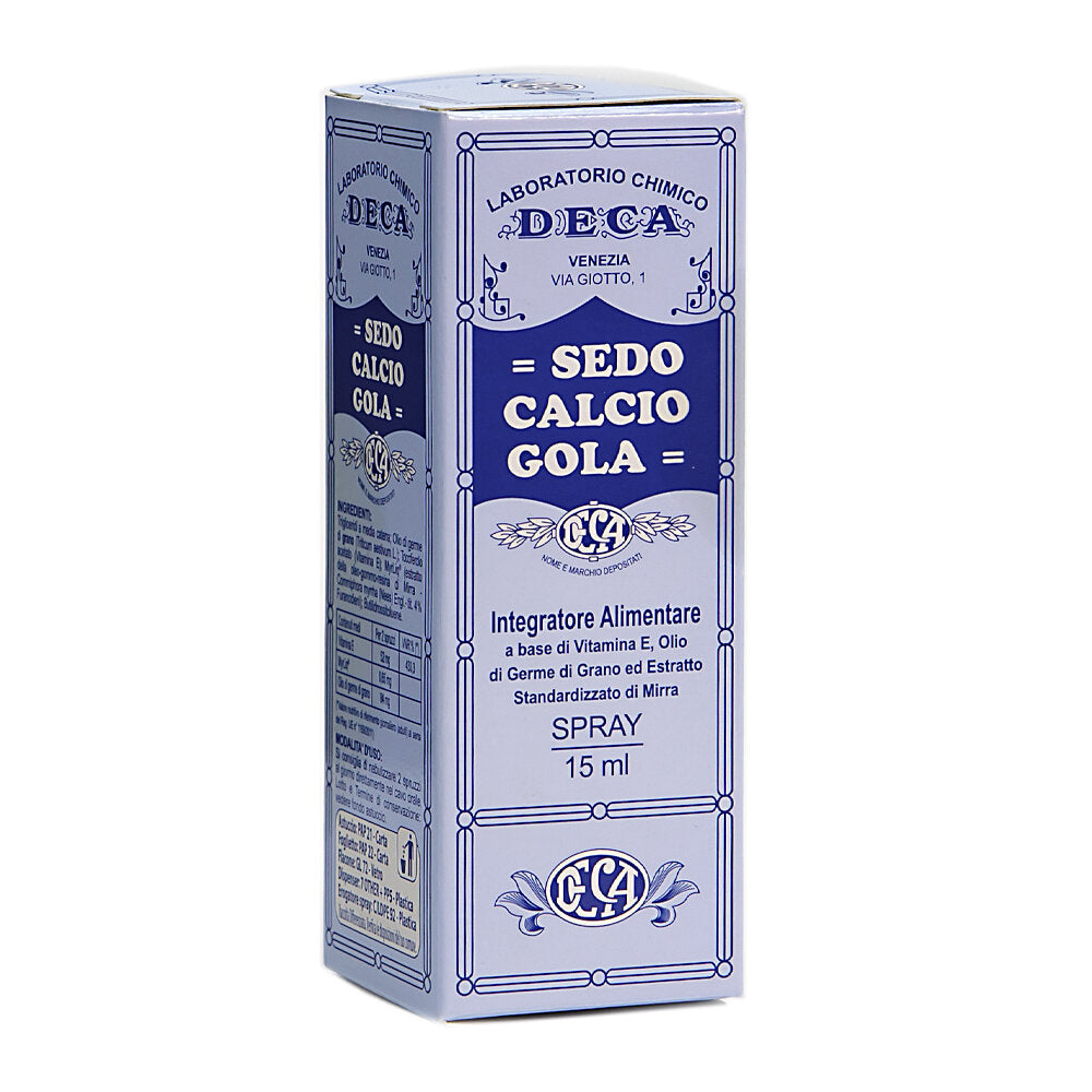 Deca Sedo Calcio Gola Spray favorisce la funzionalità della mucosa 15ml-2