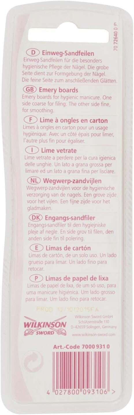 Wilkinson Lime Unghie 6Pz-1
