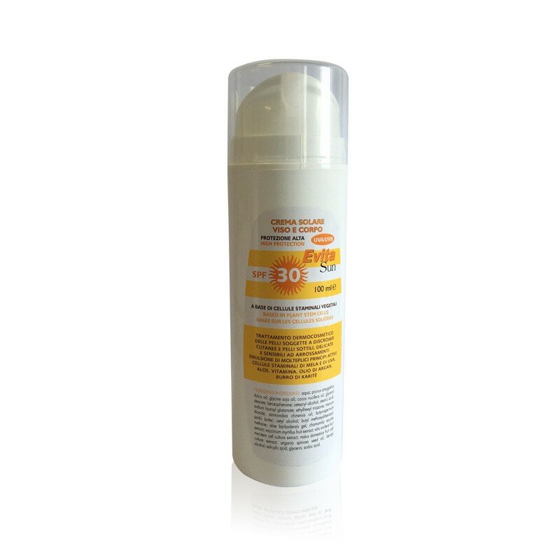 Evita Sun Crema Solare Viso/Corpo 100ml SPF30-1