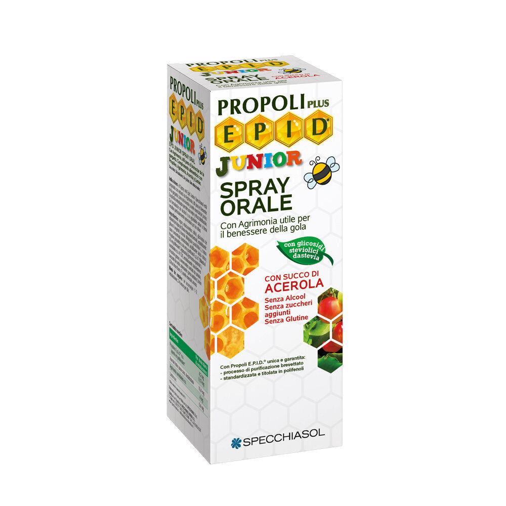 Epid Junior Spray Orale benessere gola e vie respiratorie 15ml-2