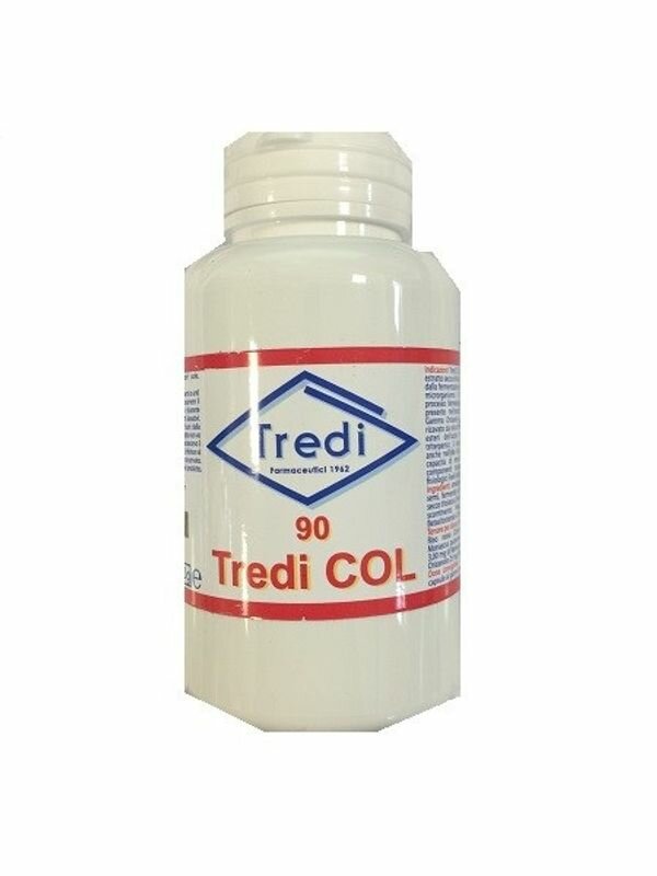 Tredi Col integratore alimentare per il controllo dei livelli di colesterolo 90 capsule-1