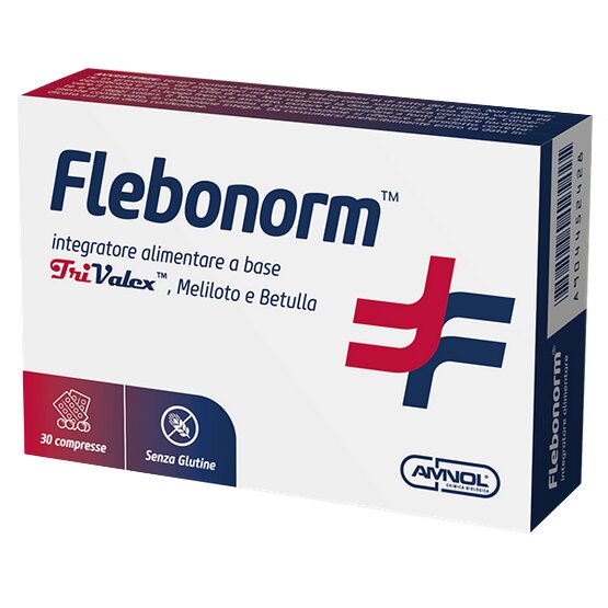 Flebonorm per la funzionalità del microcircolo 30 compresse-2