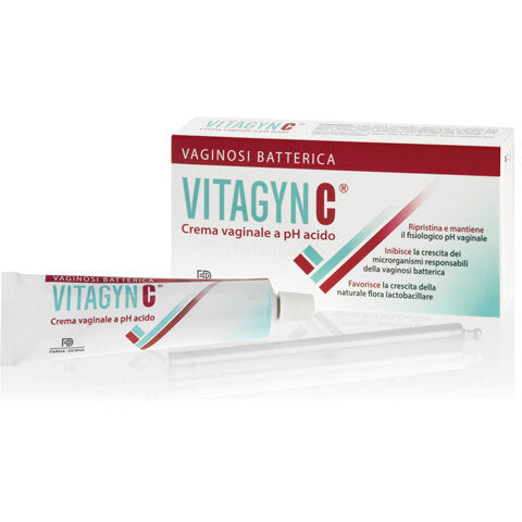 Farma-Derma Vitagyn C Crema Vaginale a pH acido 30g + 6 applicatori-2