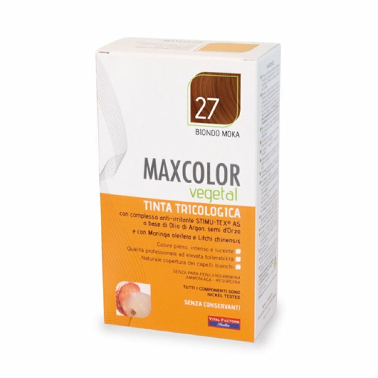 Maxcolor Vegetal Tinta 27 Biondo Moka 140ml-1