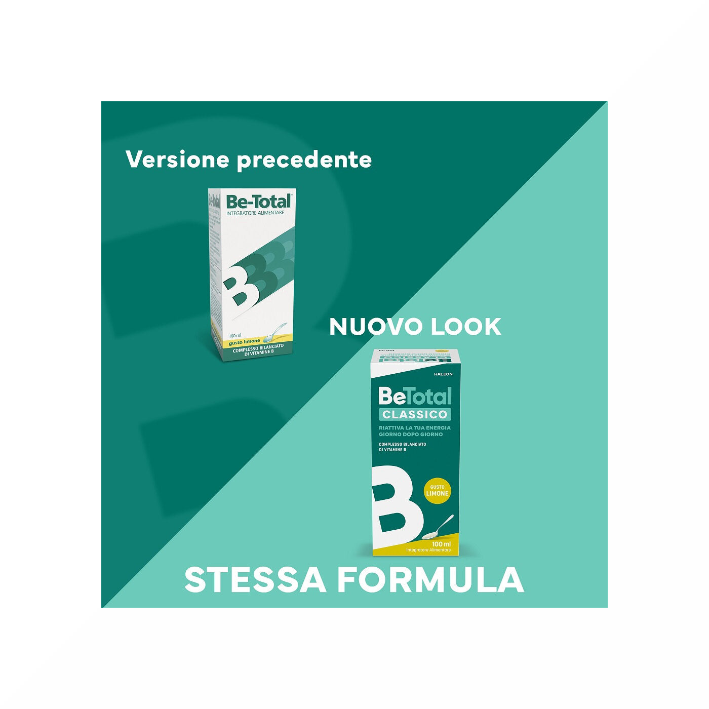 Be-Total Sciroppo Integratore Alimentare Vitamina B Sistema Immunitario Bambini Limone 100 ml-2