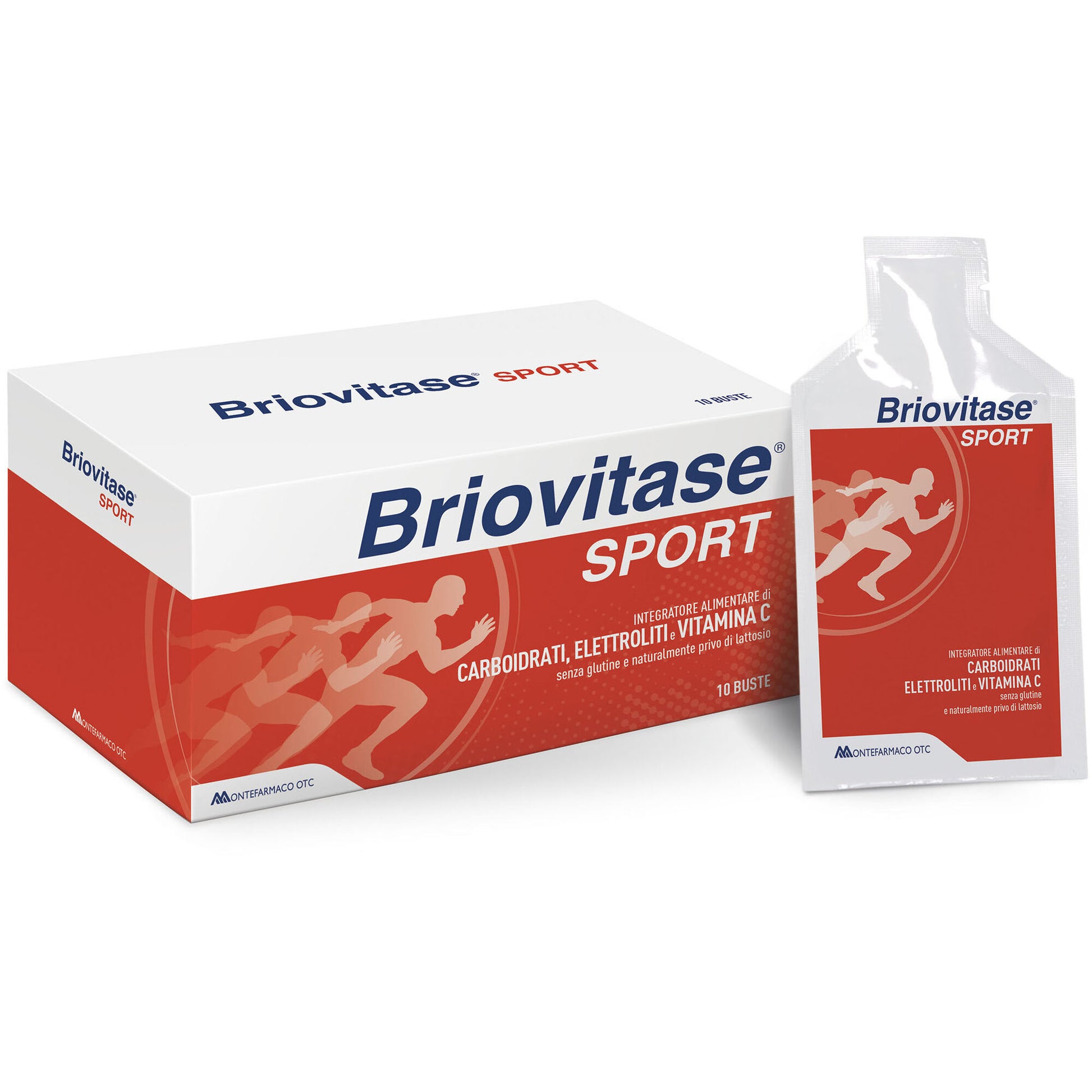 Briovitase Sport integratore di carboidrati ed elettroliti 10 bustine-1