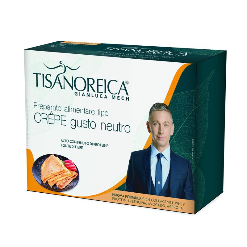 Tisanoreica preparato alimentare tipo crepe gusto neutro 120g-1