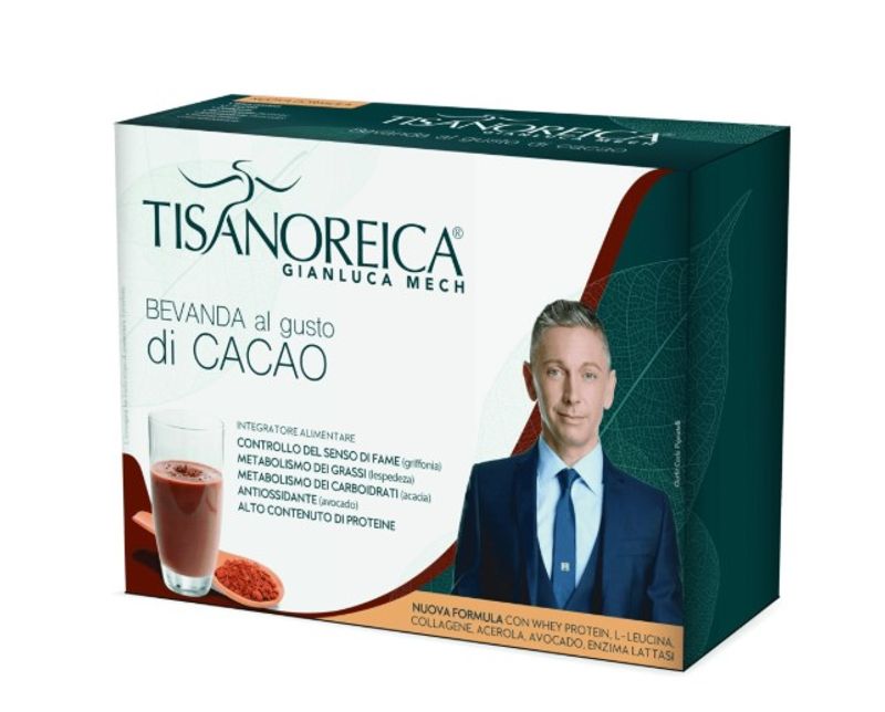 Tisanoreica bevanda al gusto di cacao 126g-1