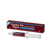 Carobin Pet Digest pasta appetibile siringa con 30 g di pasta.