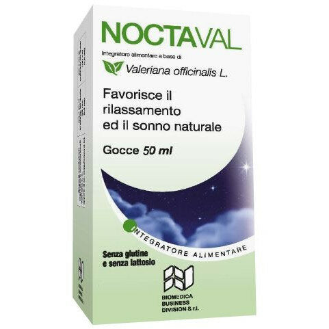 Noctaval integratore alimentare utile per stress ed insonnia gocce 50ml-2