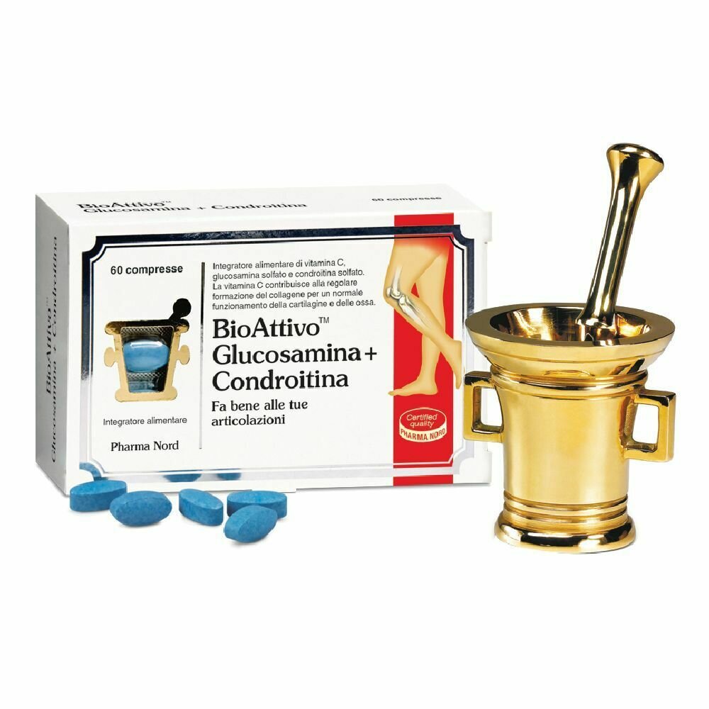 Bioattivo Glucosamina + Condroitina Solfato Benessere Articolazioni e Cartilagine 60 capsule-2