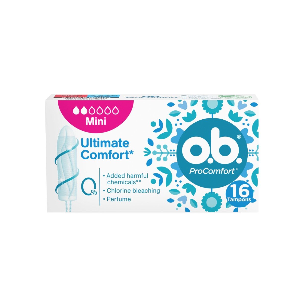 Ob ProComfort Mini Assorbenti Interni 16 Pezzi-10