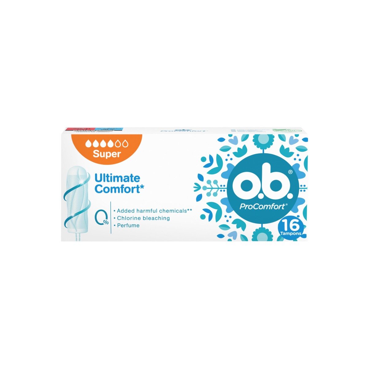 O.B. Super Pro Comfort per flusso intenso 16 pezzi-10