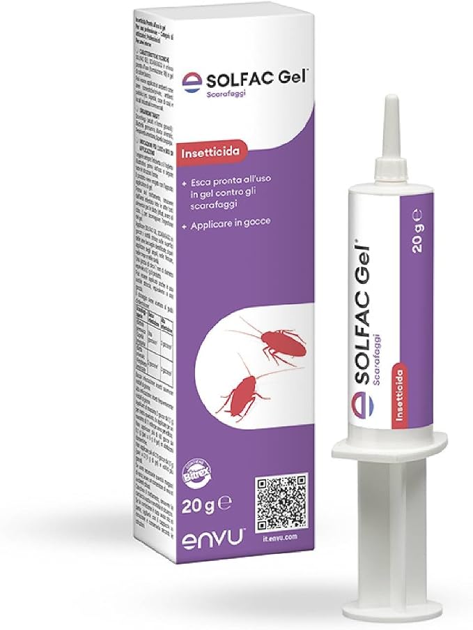 Solfac Scarafaggi Gel insetticida tubo 20g