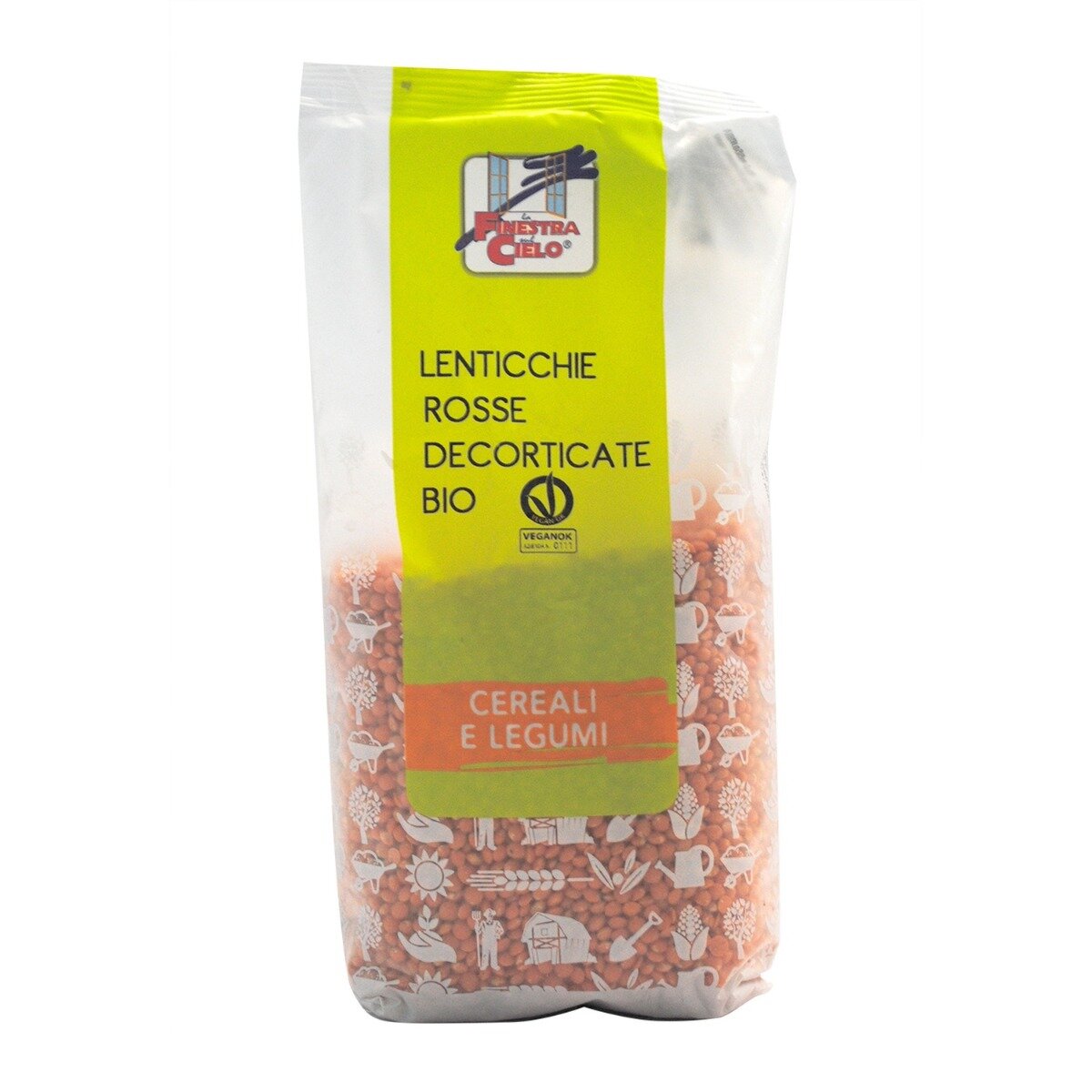 La Finestra Sul Cielo Lenticchie Rosse Decorticate Bio 500g-2