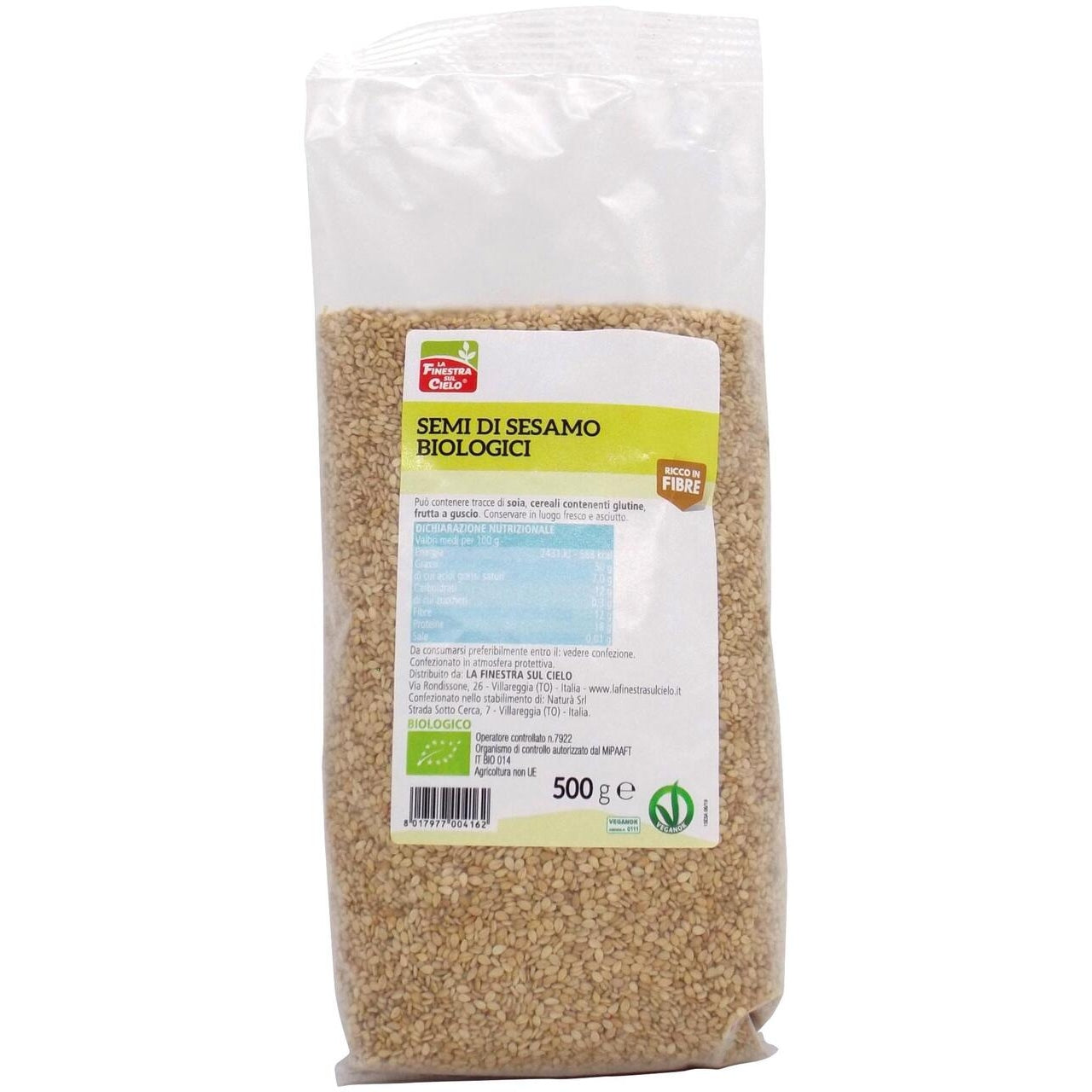 La Finestra Sul Cielo Semi di Sesamo Bio 500g