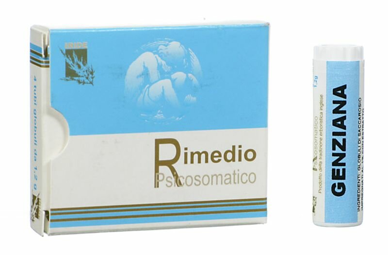 Rimedi Psicosomatici Genziana globuli (4 tubi dose per confezione)-1