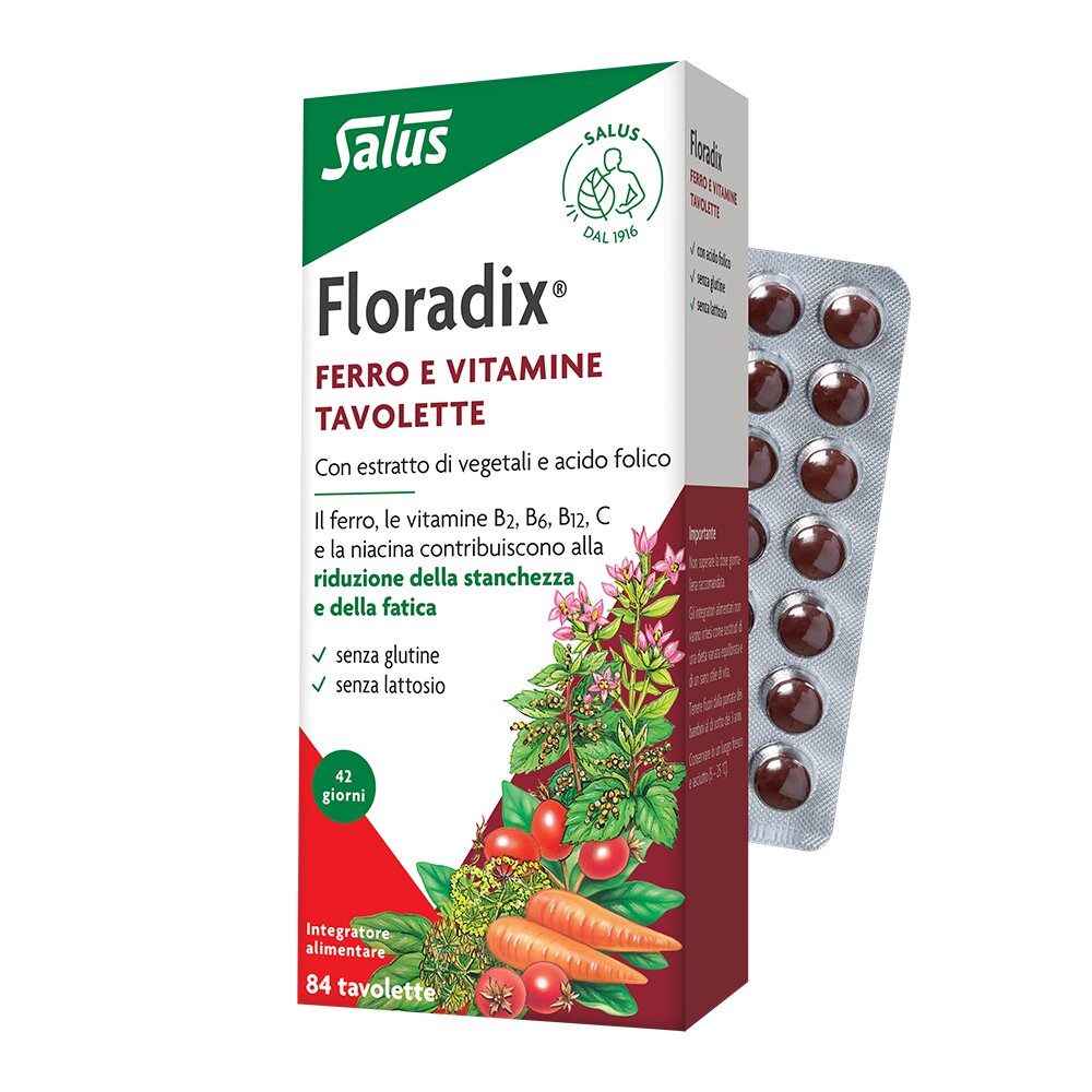 Salus Floradix integratore con ferro e vitamine 84 tavolette-3