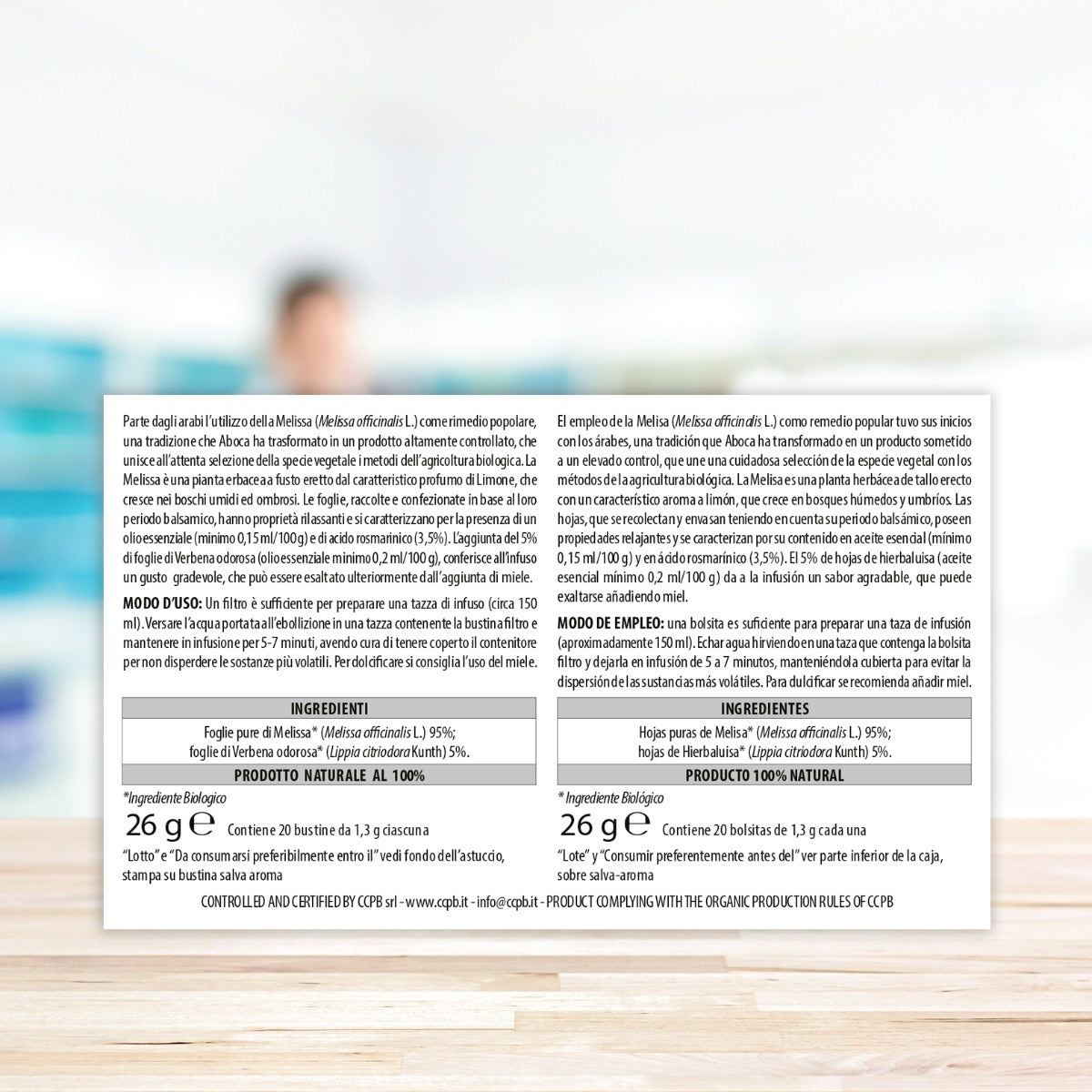 Aboca Melissa Tisana 20 Bustine-5