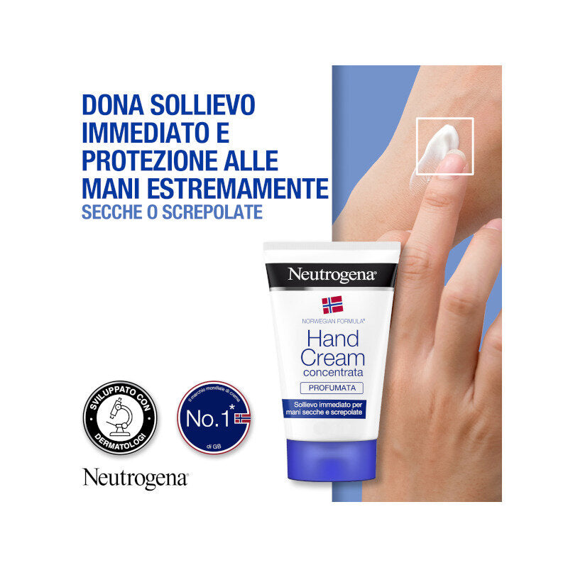 Neutrogena Crema Mani Concentrata Sollievo Immediato Mani Screpolate e Secche 75ml-8