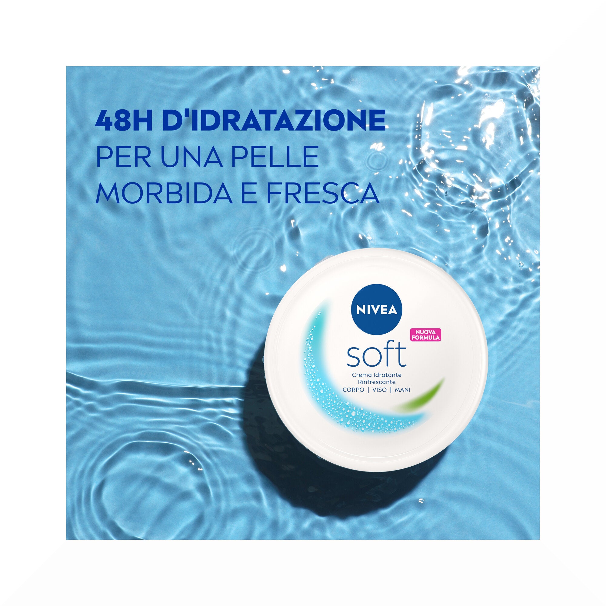 Nivea Soft 200ml Crema Idratante Corpo Viso Mani Multiuso Con Vitamina E E Olio Di Jojoba-4