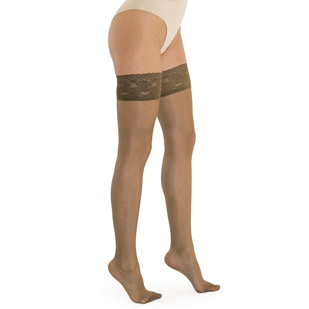 Solidea Marilyn Calza Autoreggente 30 Denari Colore Sabbia Taglia 3 - M/L-1