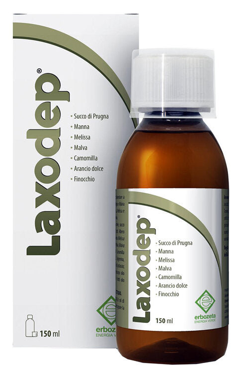 Erbozeta Laxodep integratore alimentare utile per l'apparato digerente e il transito intestinale 150ml-1