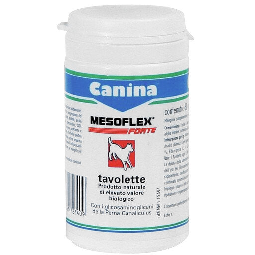 Canina Mesoflex Forte Mangime Complementare Cane 60 Tavolette-2