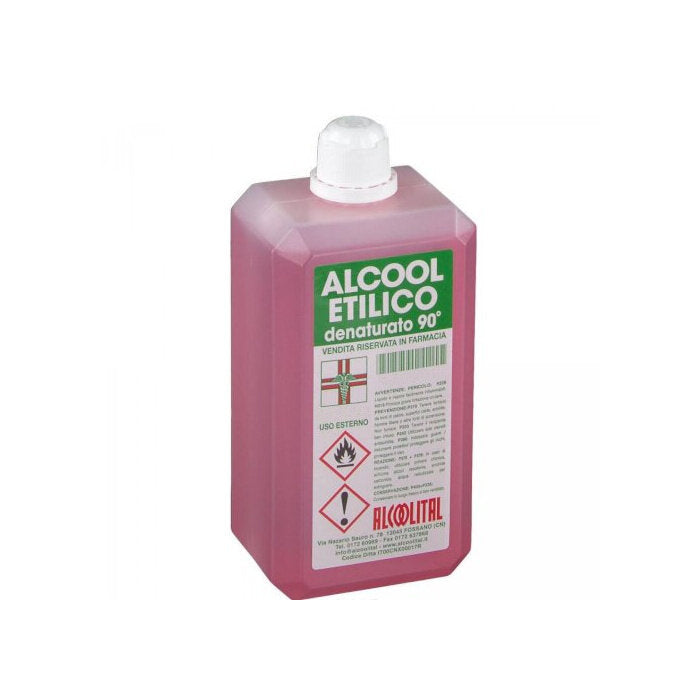 Alcool Etilico Denaturato 90° per uso farmaceutico 1 litro-2
