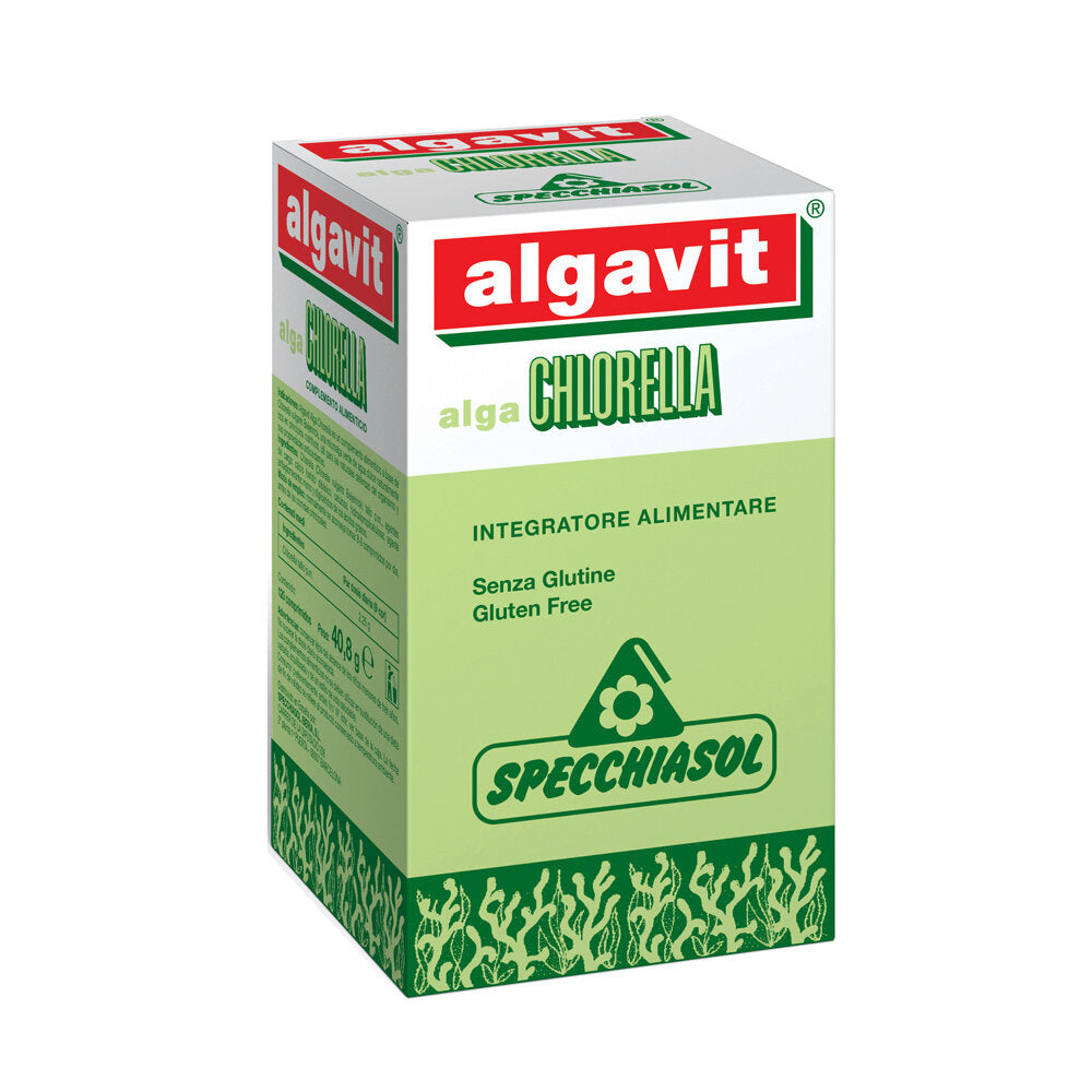 Specchiasol Algavit Chlorella antiossidante 120 tavolette-2