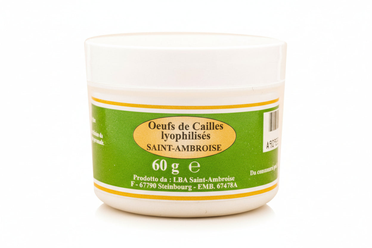 Uova Di Coturnice Liofilizzate 60g
