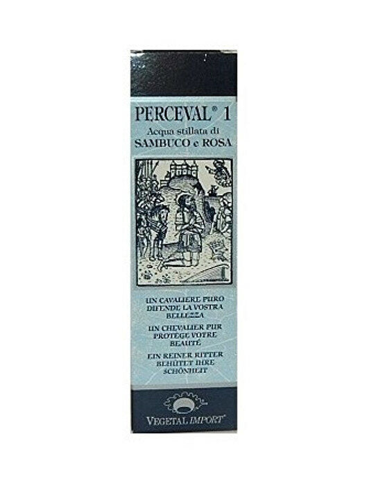 Perceval 1 Acqua Stillata ai fiori di Rosa e Sambuco Tonico viso 100ml-2