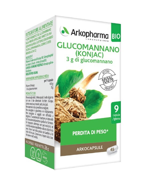 Arkopharma Glucomannano Bio 45 capsule-2
