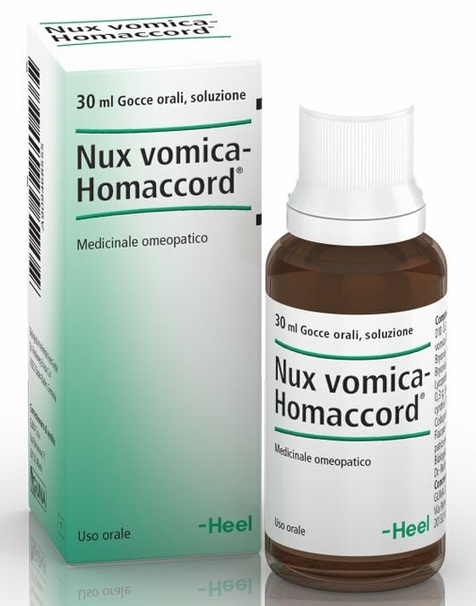 Guna Nux Vomica Homaccord Heel medicinale omeopatico 30ml gocce orali-2